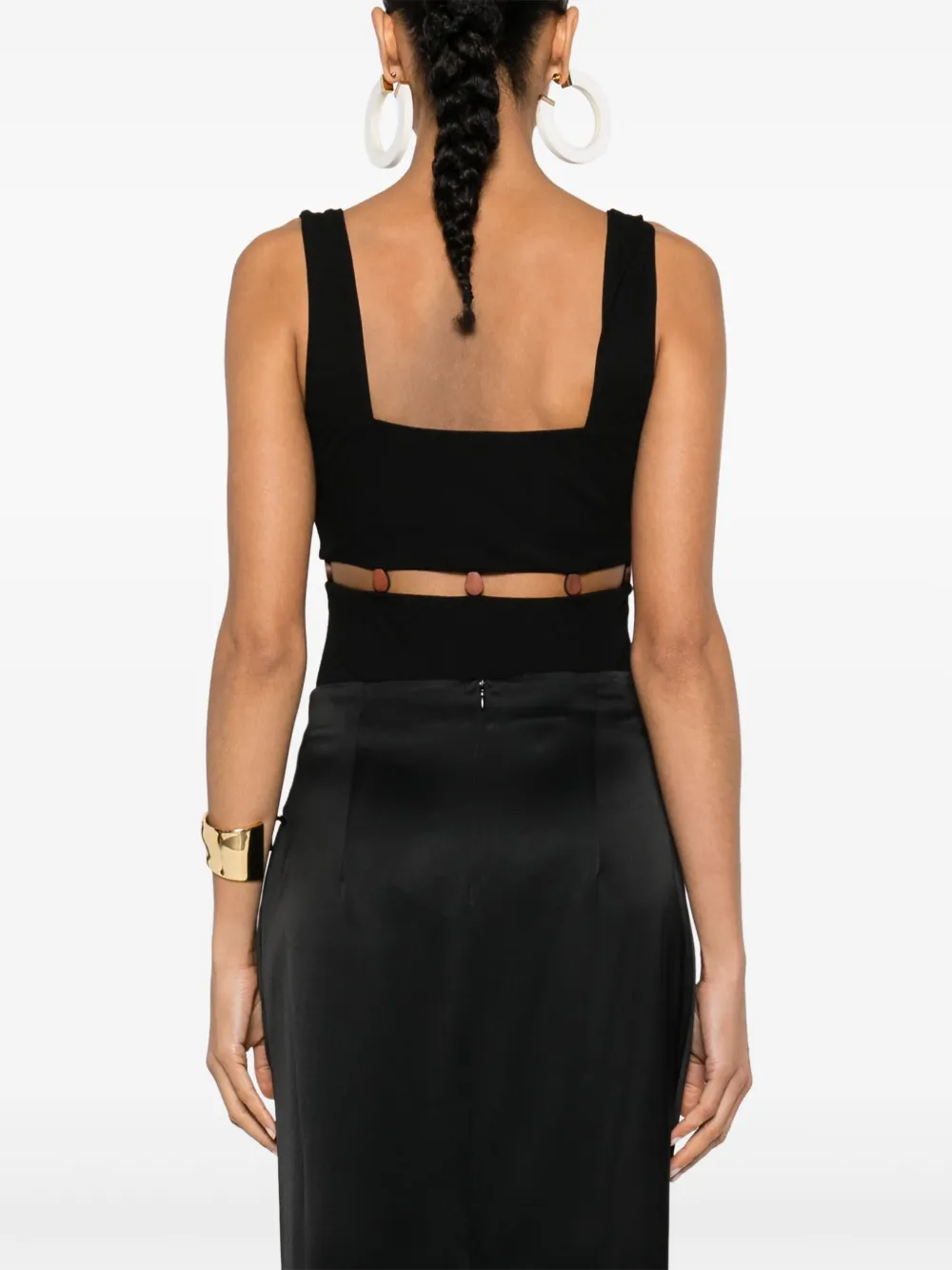Affordable Nanushka V-neck cut-out bodysuit Women