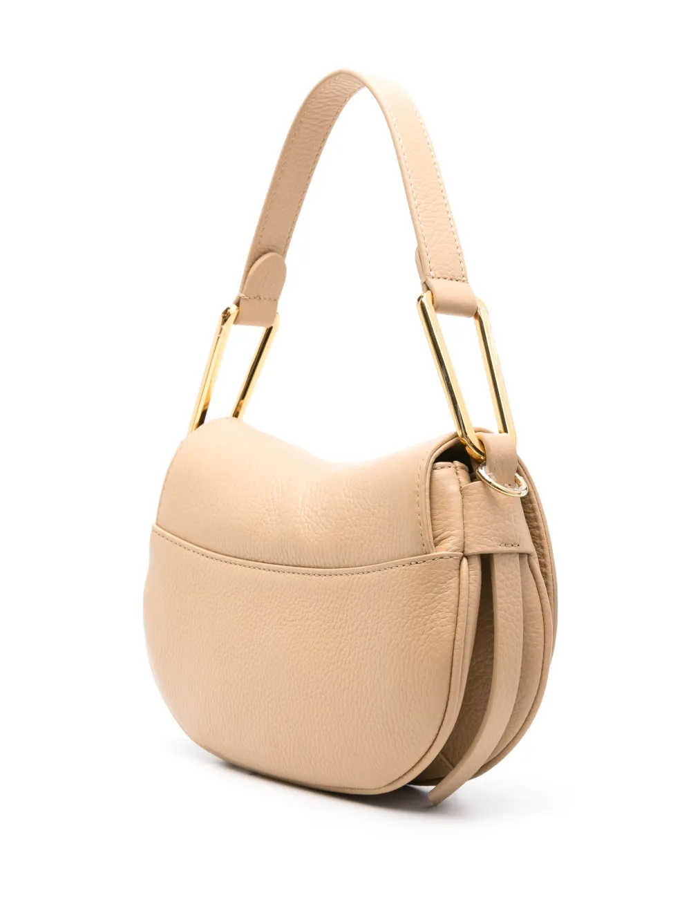 Coccinelle Magie leren shopper Beige