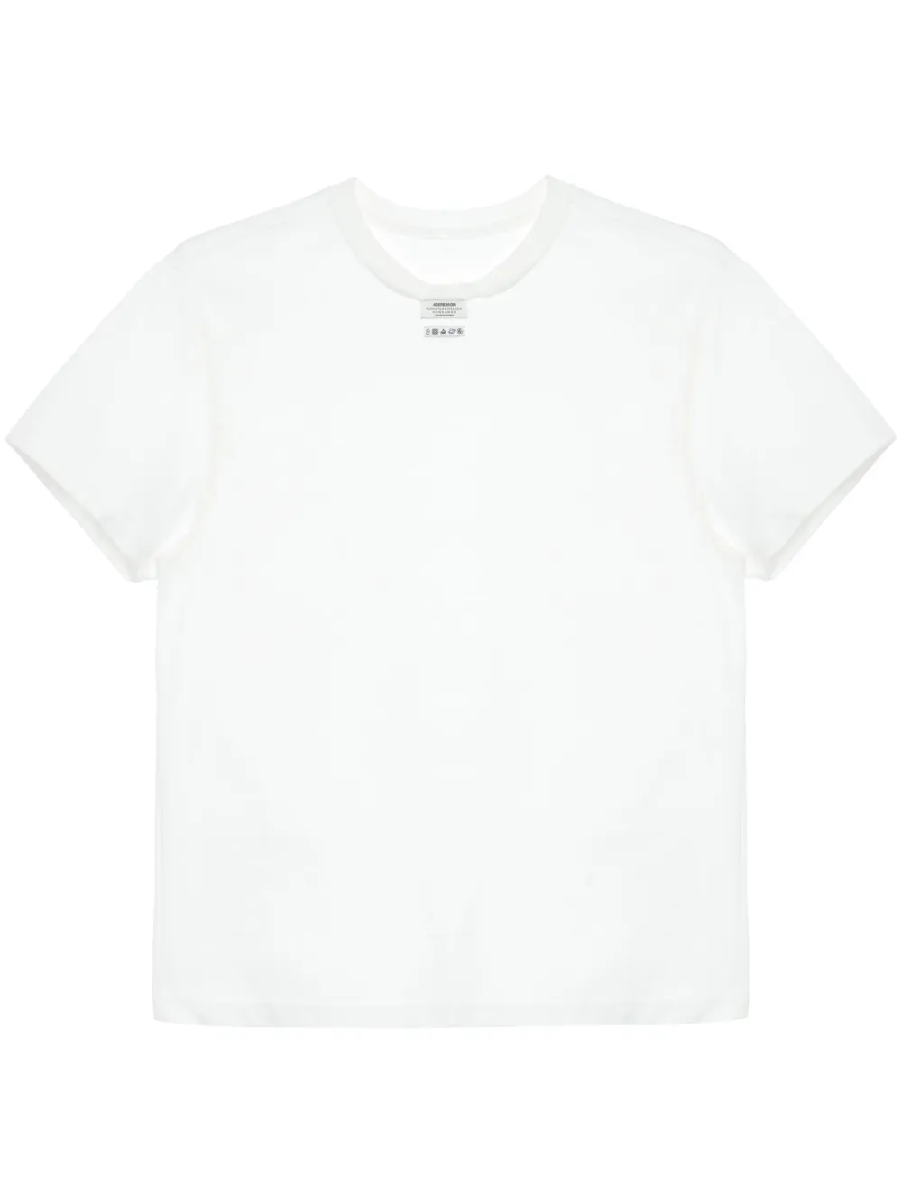Ader Error logo-patch crew-neck T-shirt | White | Image 1