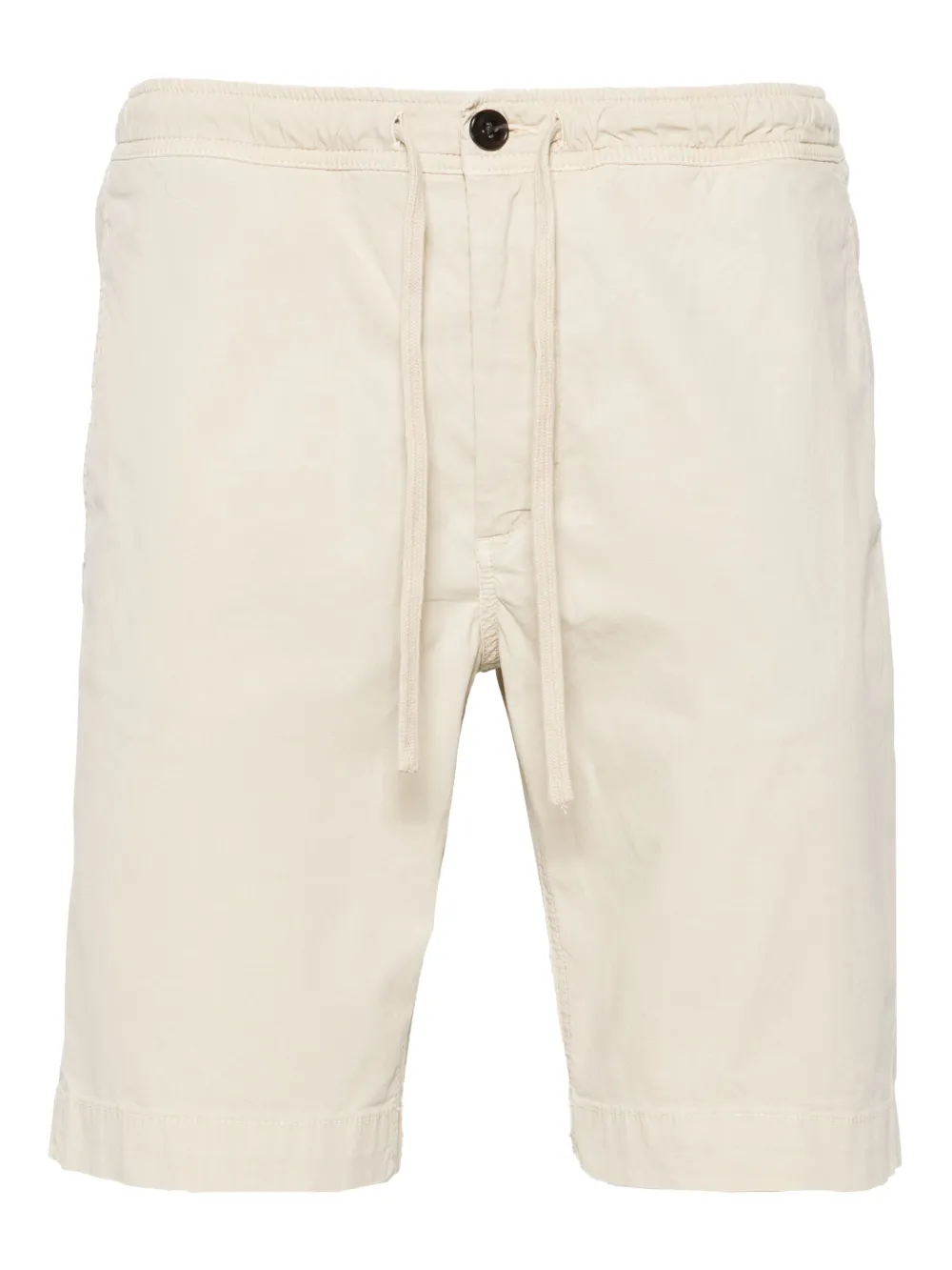 Ecoalf Ethica Mid-rise Bermuda Shorts In Neutral