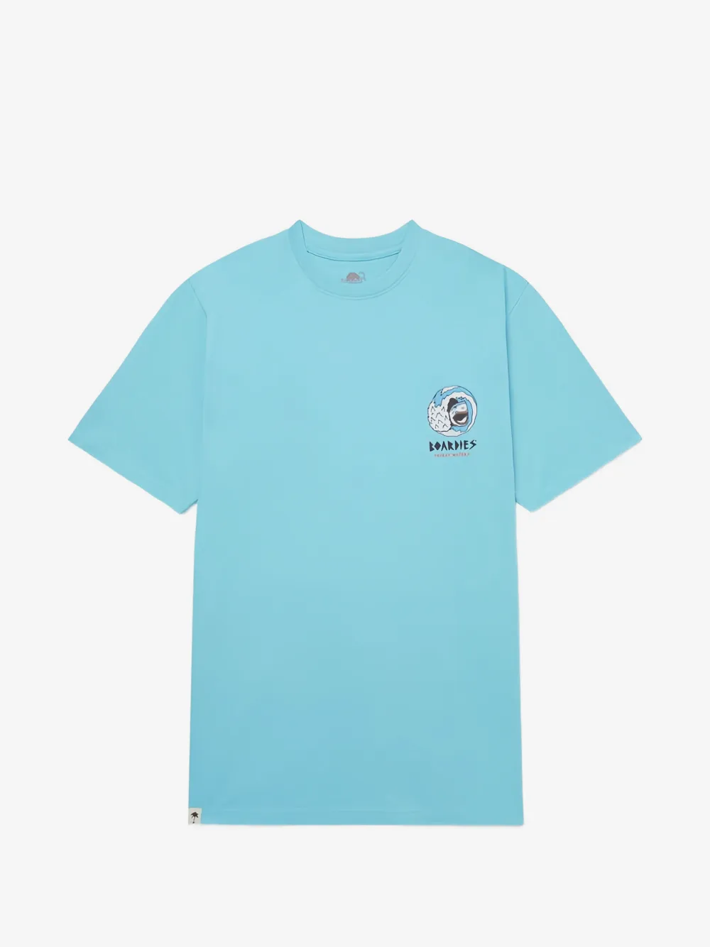 Boardies Sharky Waters crew-neck printed T-shirt | Blue | Image 1