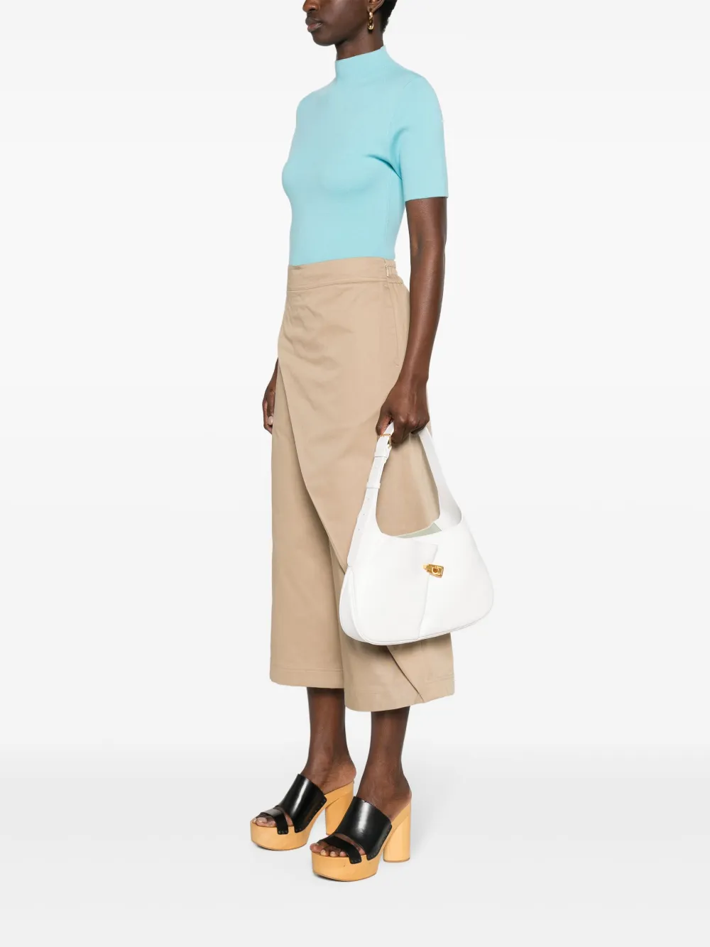 Coccinelle medium Magie Ply shoulder bag - Wit