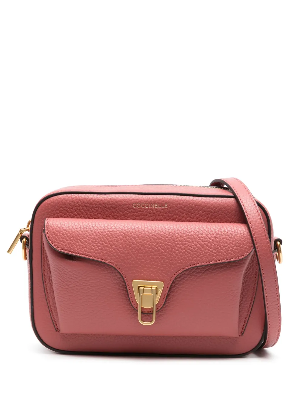 Coccinelle Small Beat Crossbody Bag In Pink