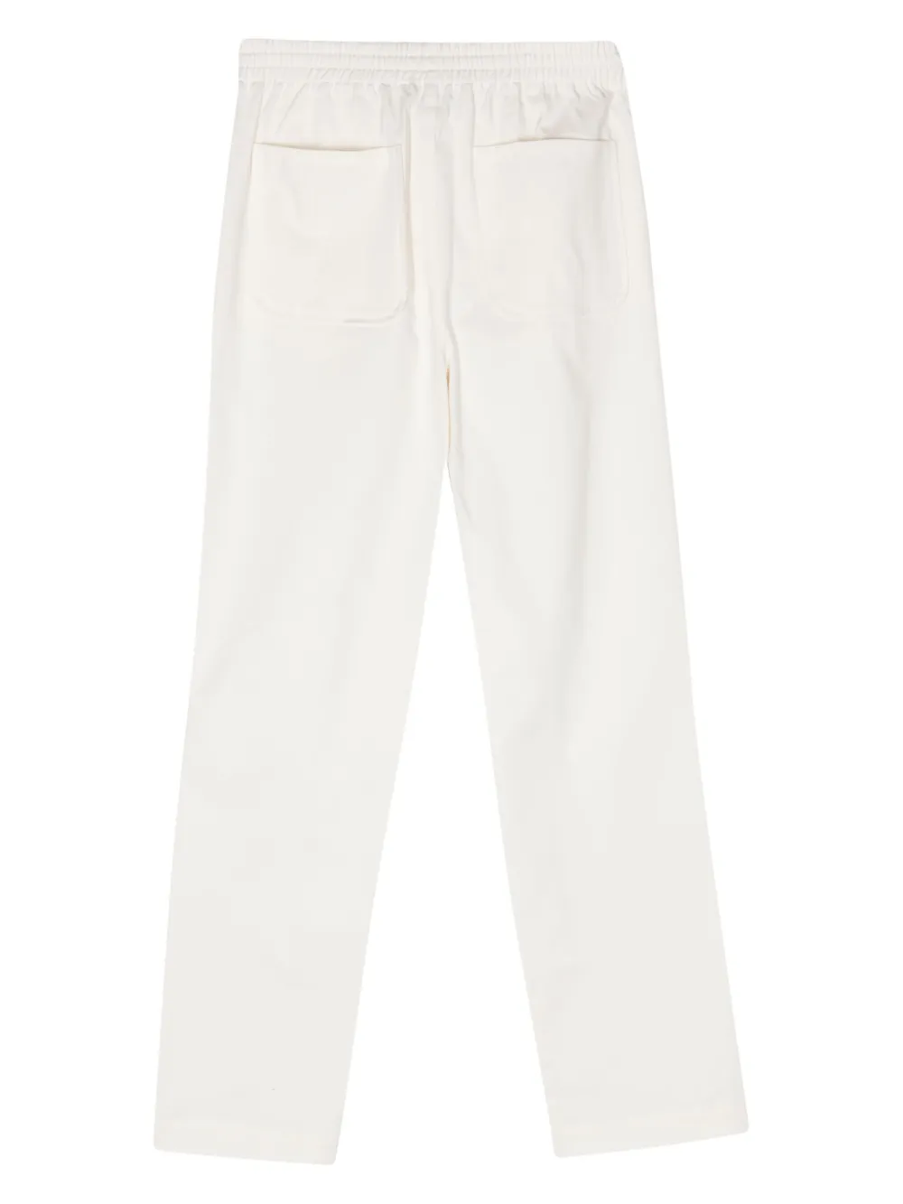 Shop Essentiel Antwerp High-waist Tapered Trousers In White