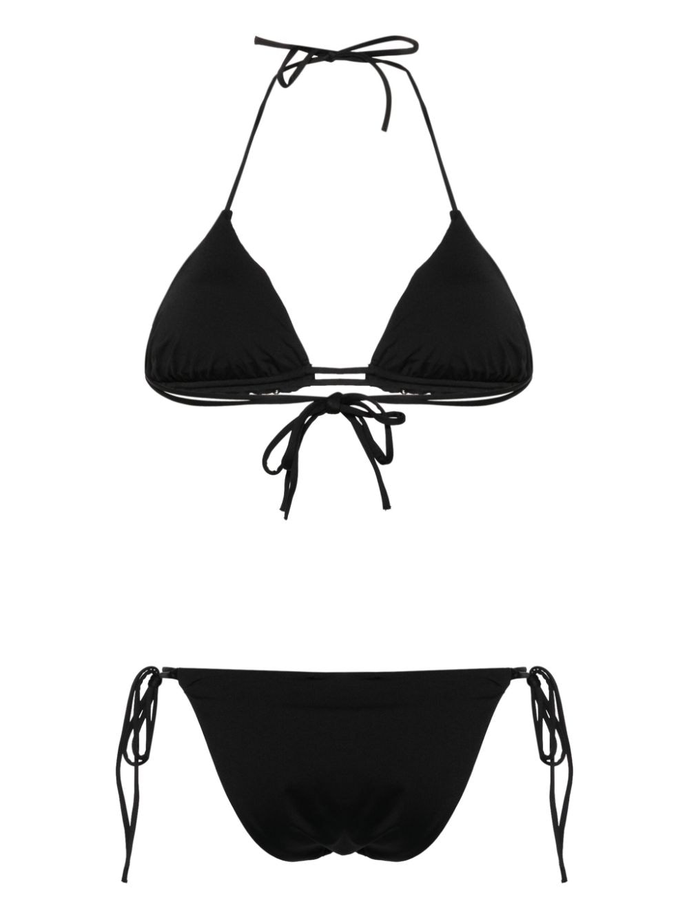 Ermanno Scervino Bikini met borduurwerk Zwart