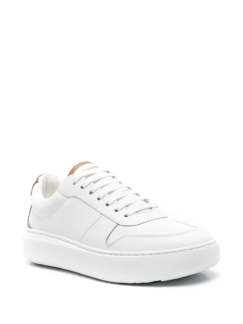 Herno Leren sneakers - Wit
