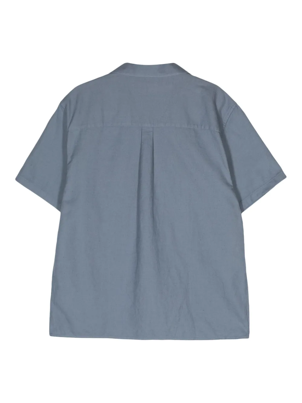 Foret Basin overhemd met korte mouwen - Blauw