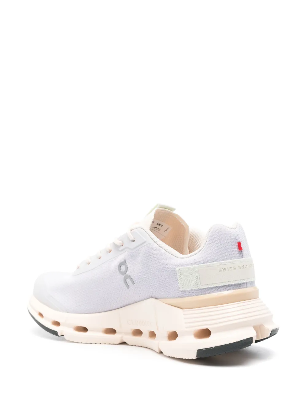 On Cloudnova Logo-print Sneakers In Purple