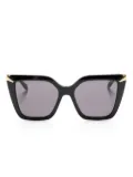 Bvlgari Serpenti butterfly-frame sunglasses - Black