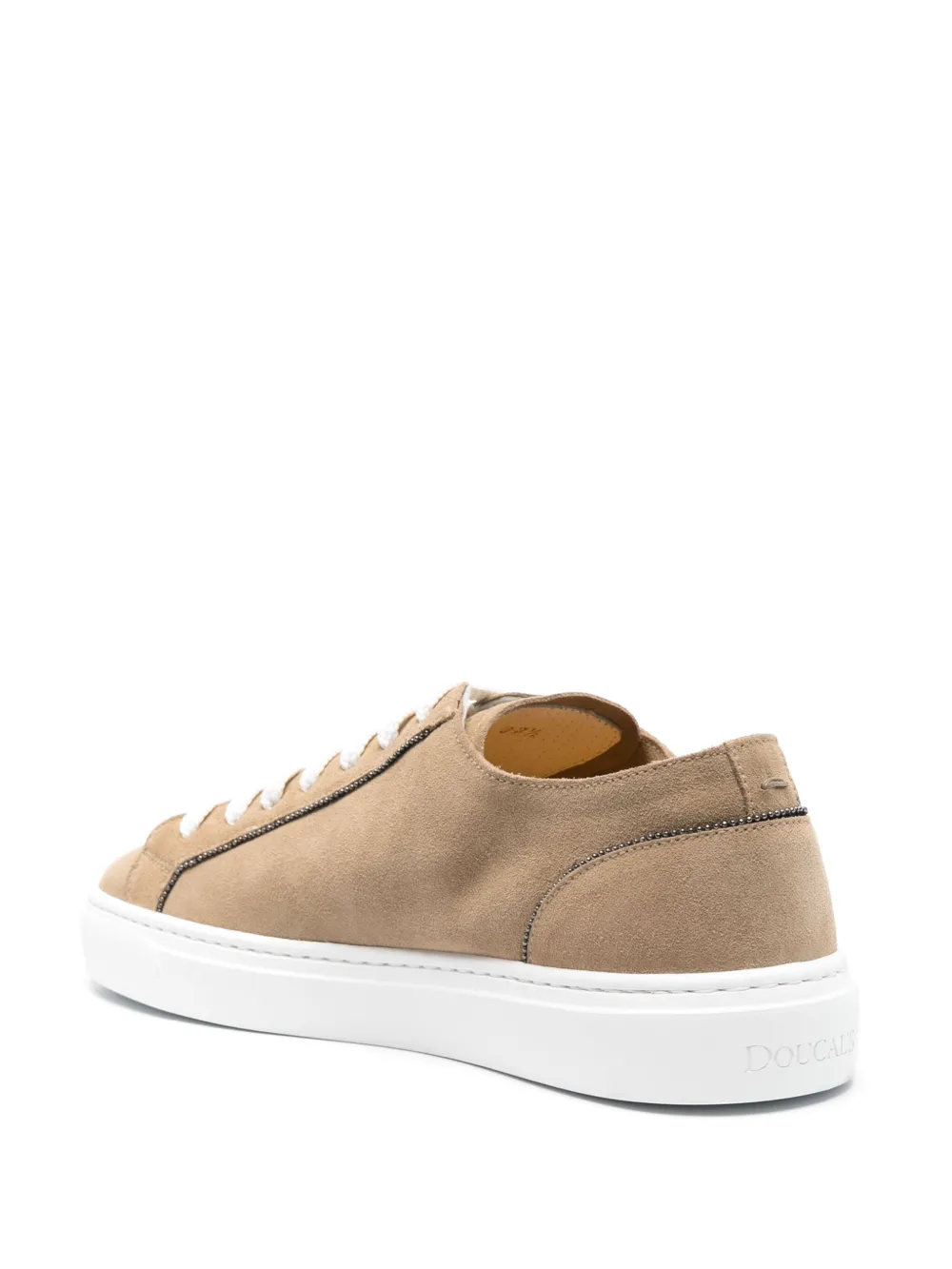 Doucal's Monili suède sneakers Beige