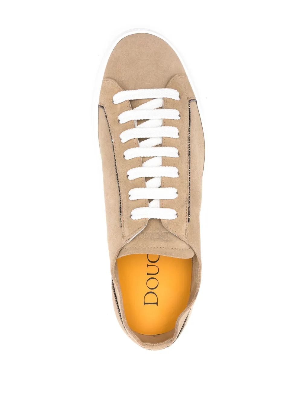 Doucal's Monili suède sneakers Beige