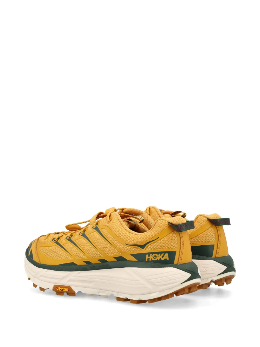 Shop Hoka Mafate Three2 Sneakers In Yellow