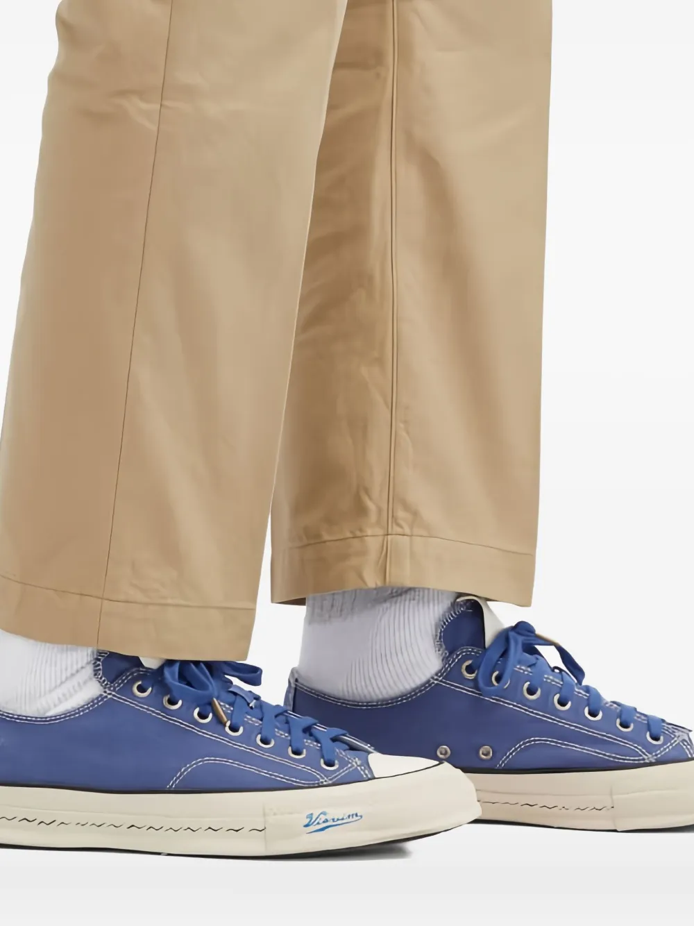 visvim Sneakers met zigzag-stiksel Blauw