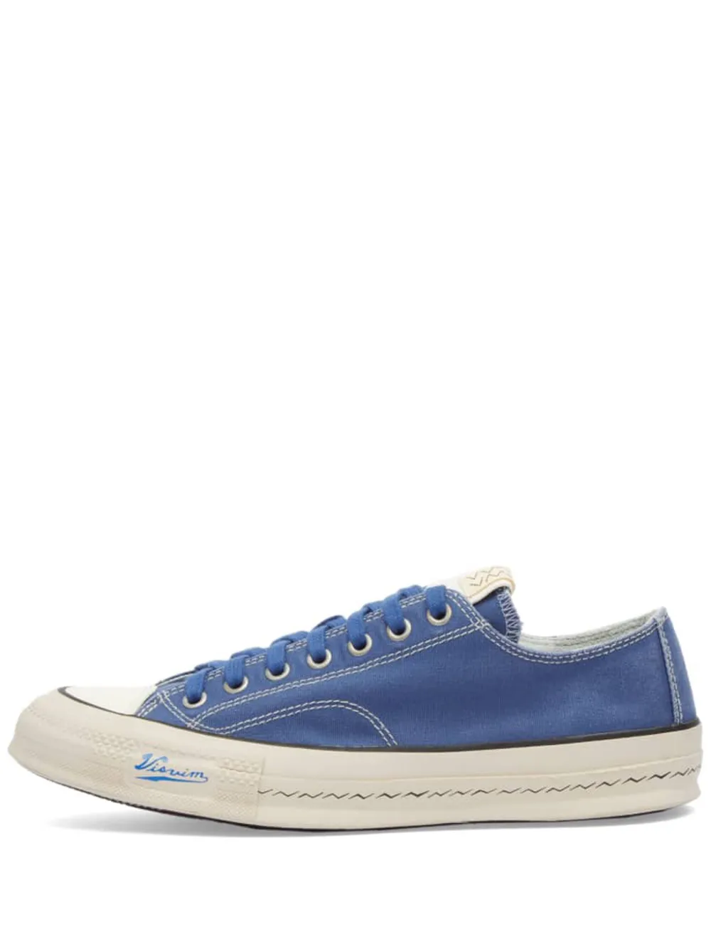 Visvim Sneakers met zigzag-stiksel Blauw