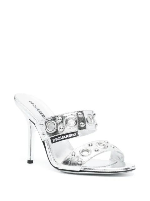 DSQUARED2 Gothic 110mm leather mules HSW022714007340 - 1