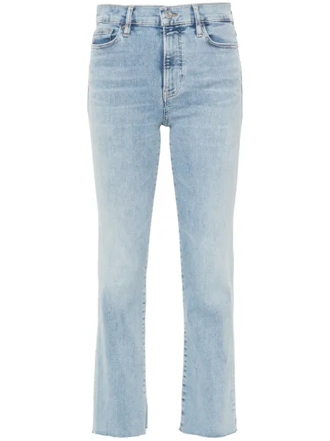 FRAME jeans rectos con tiro alto