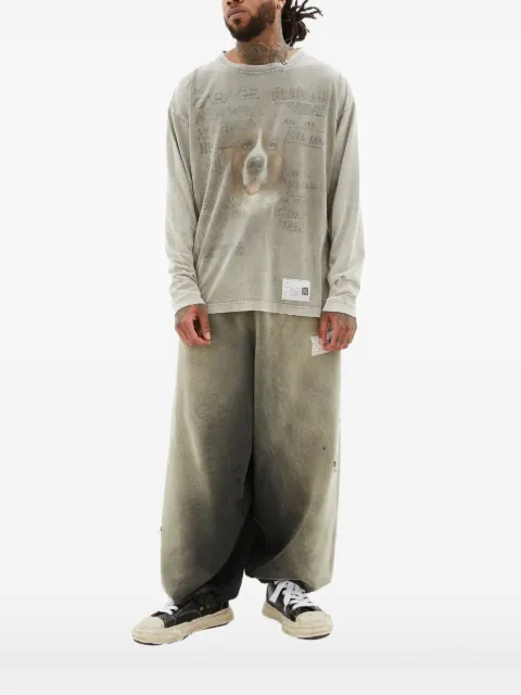 Maison MIHARA YASUHIRO Bleached LS tee