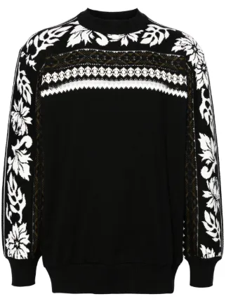 【美品・かっこいい】sacai ブラック ハイネック セーター modescape_rc-it6nooe6jtzw-crj7