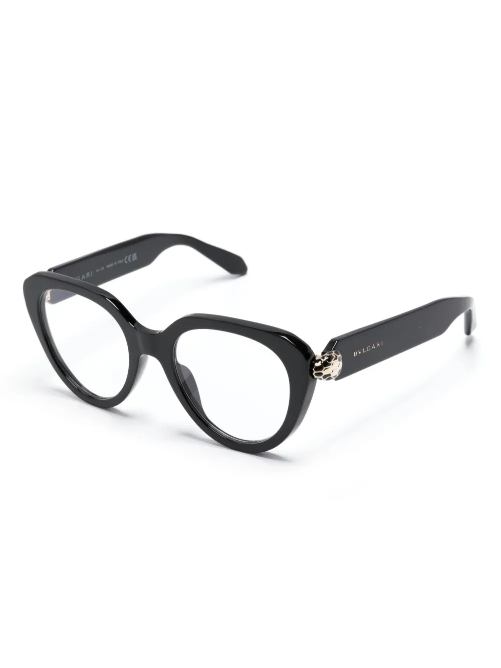 Bvlgari Serpenti oversize glasses - Zwart