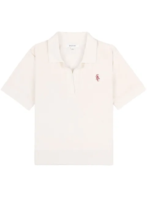 Sporty & Rich polo SRC Velour