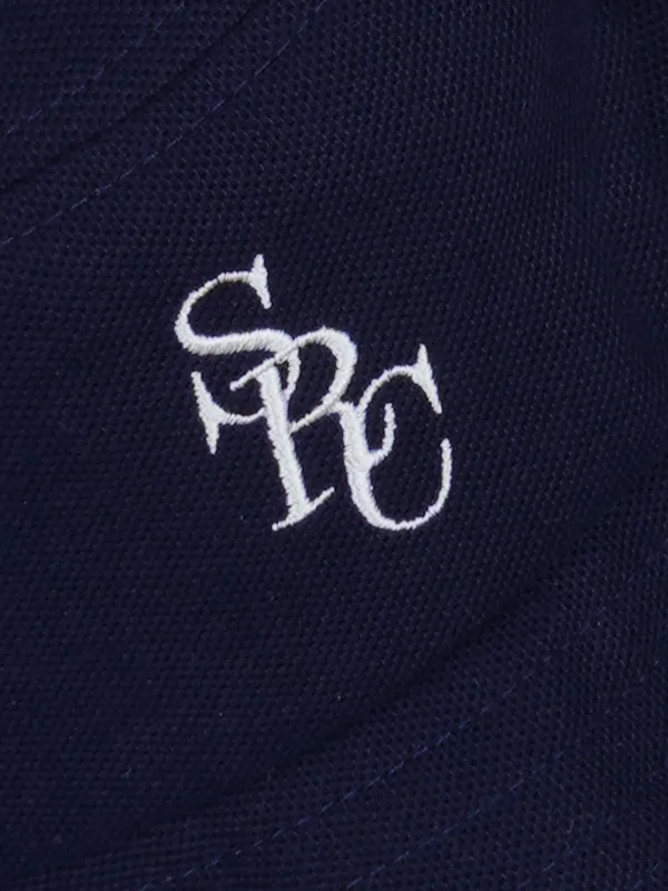 Sporty&Rich S刺繍 ネイビー バケットハット 2025年冬【法人向けお歳暮】 Sporty&Rich S刺繍 ネイビー