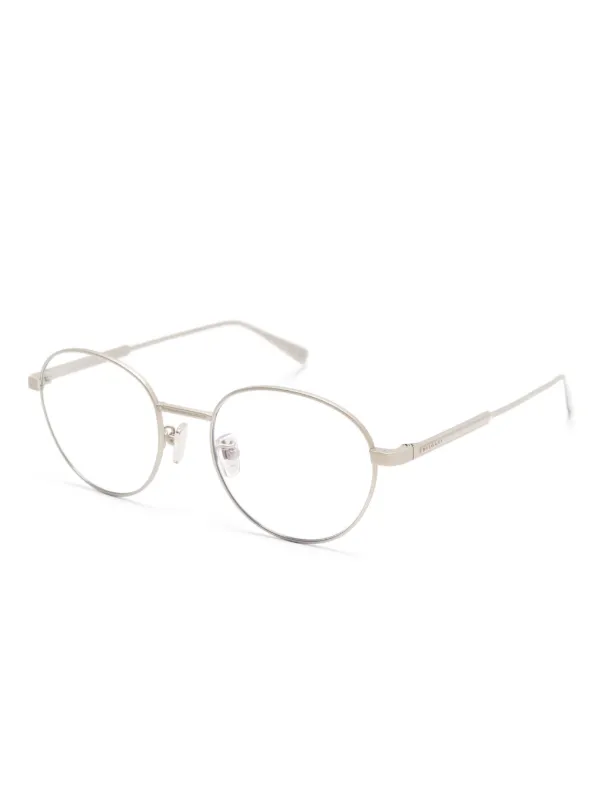 Bvlgari Gafas Con Montura Redonda Gris FARFETCH ES