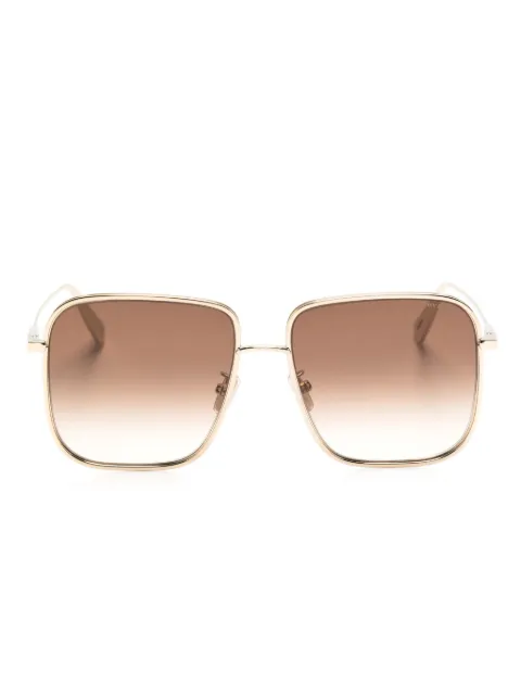 Bvlgari lentes de sol con armazón cuadrada