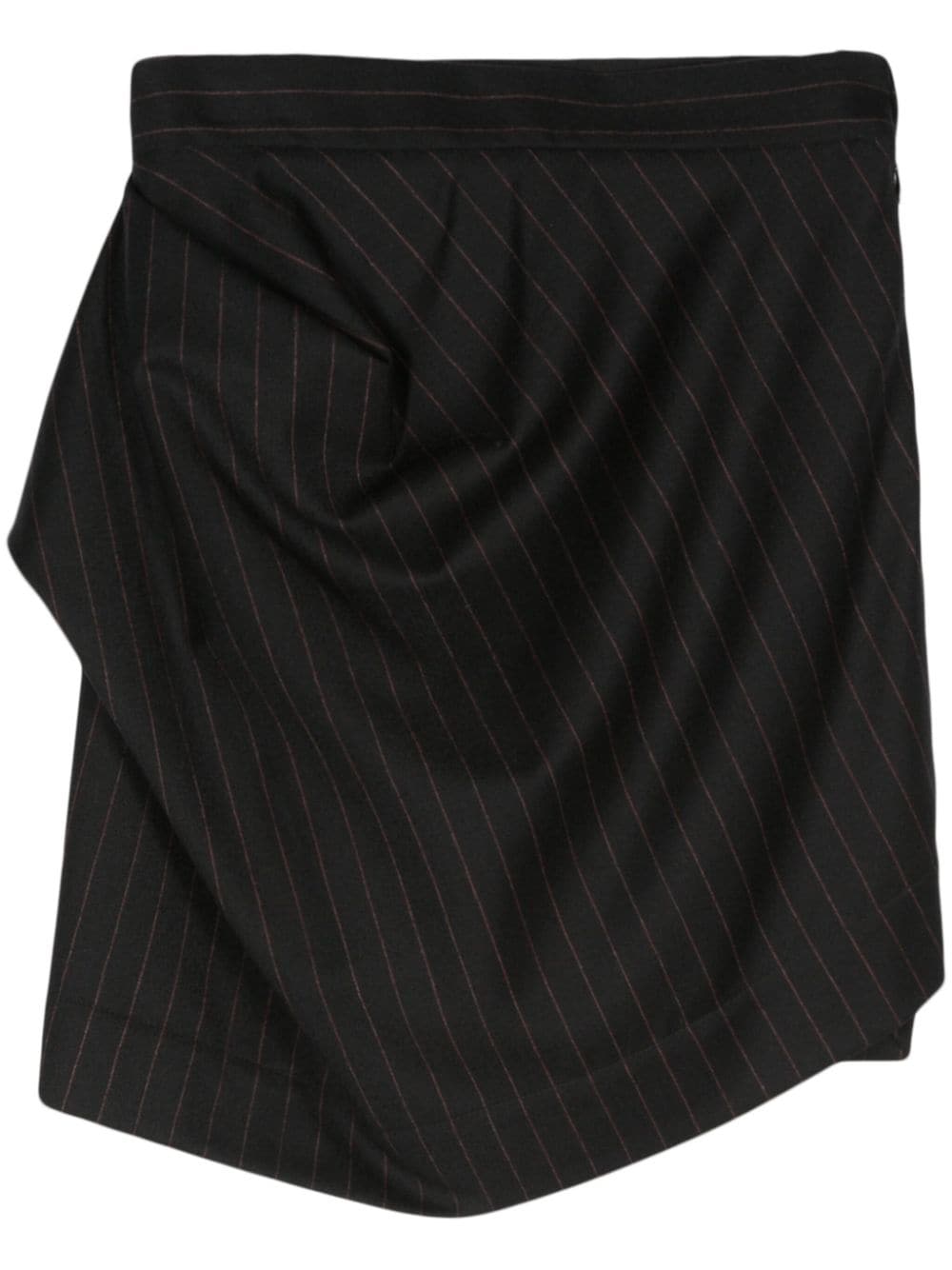 Pre-owned Vivienne Westwood 2010s Asymmetric-design Skirt In Black