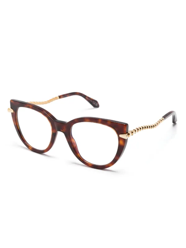 Bvlgari cat eye glasses discount