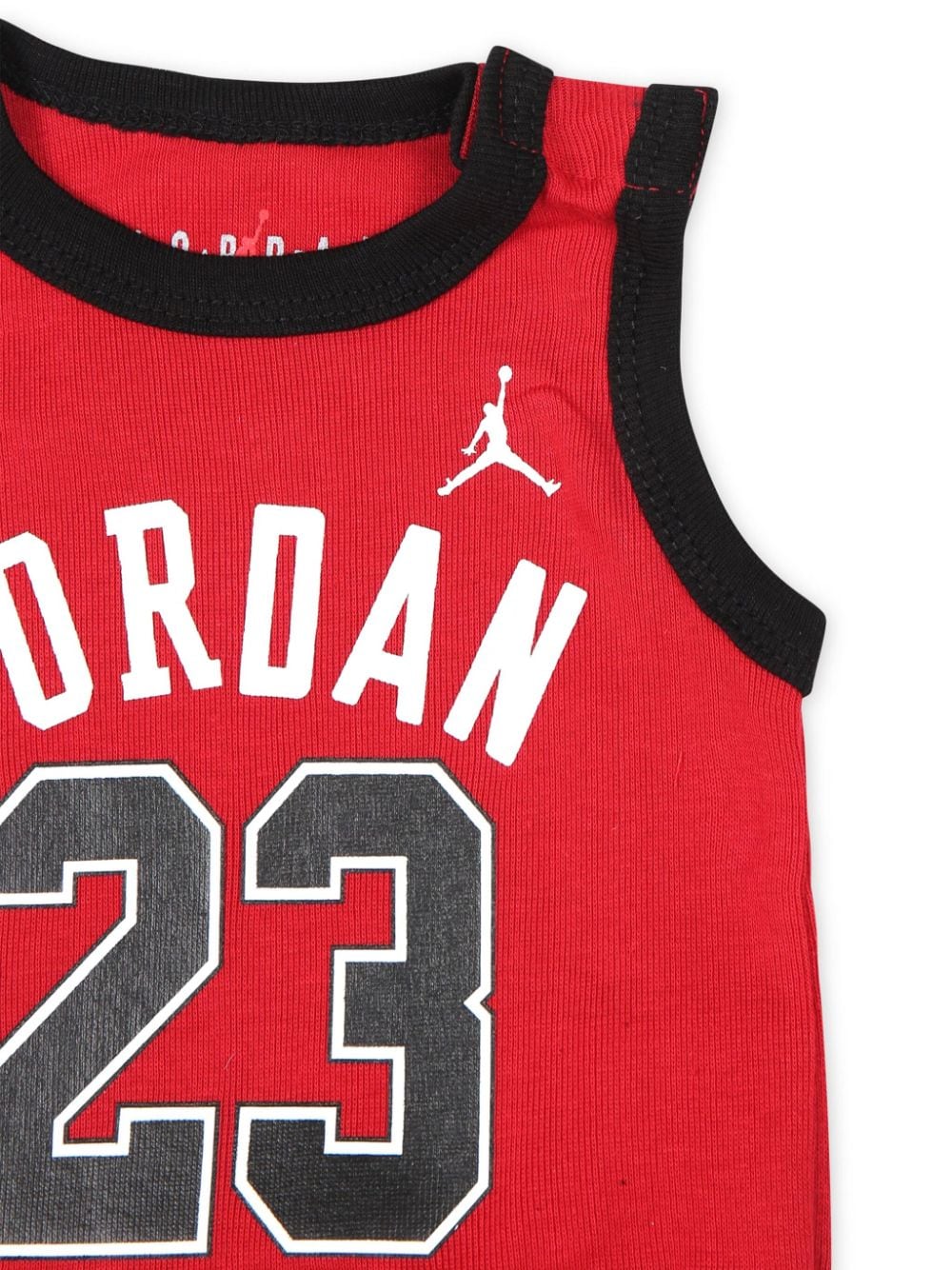 Shop Jordan Logo-print Body Set In Red