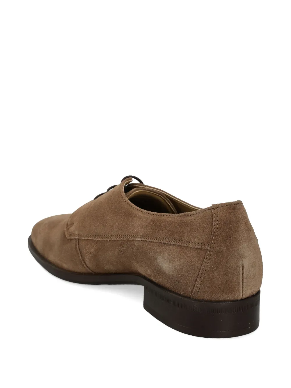 BOSS suede derby shoes Brown