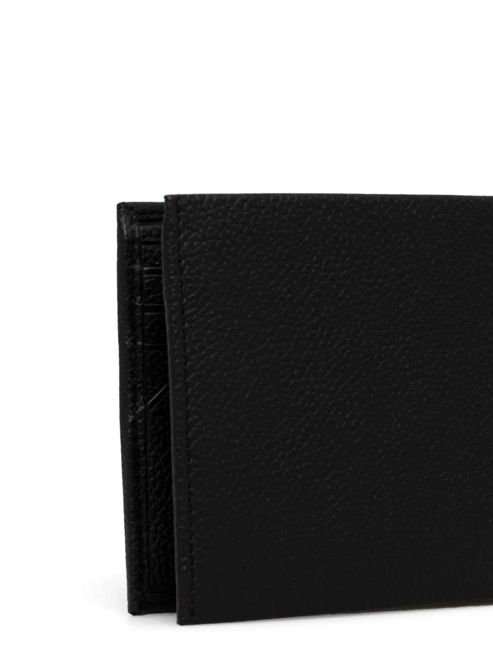 BOSS logo-print wallet - Zwart