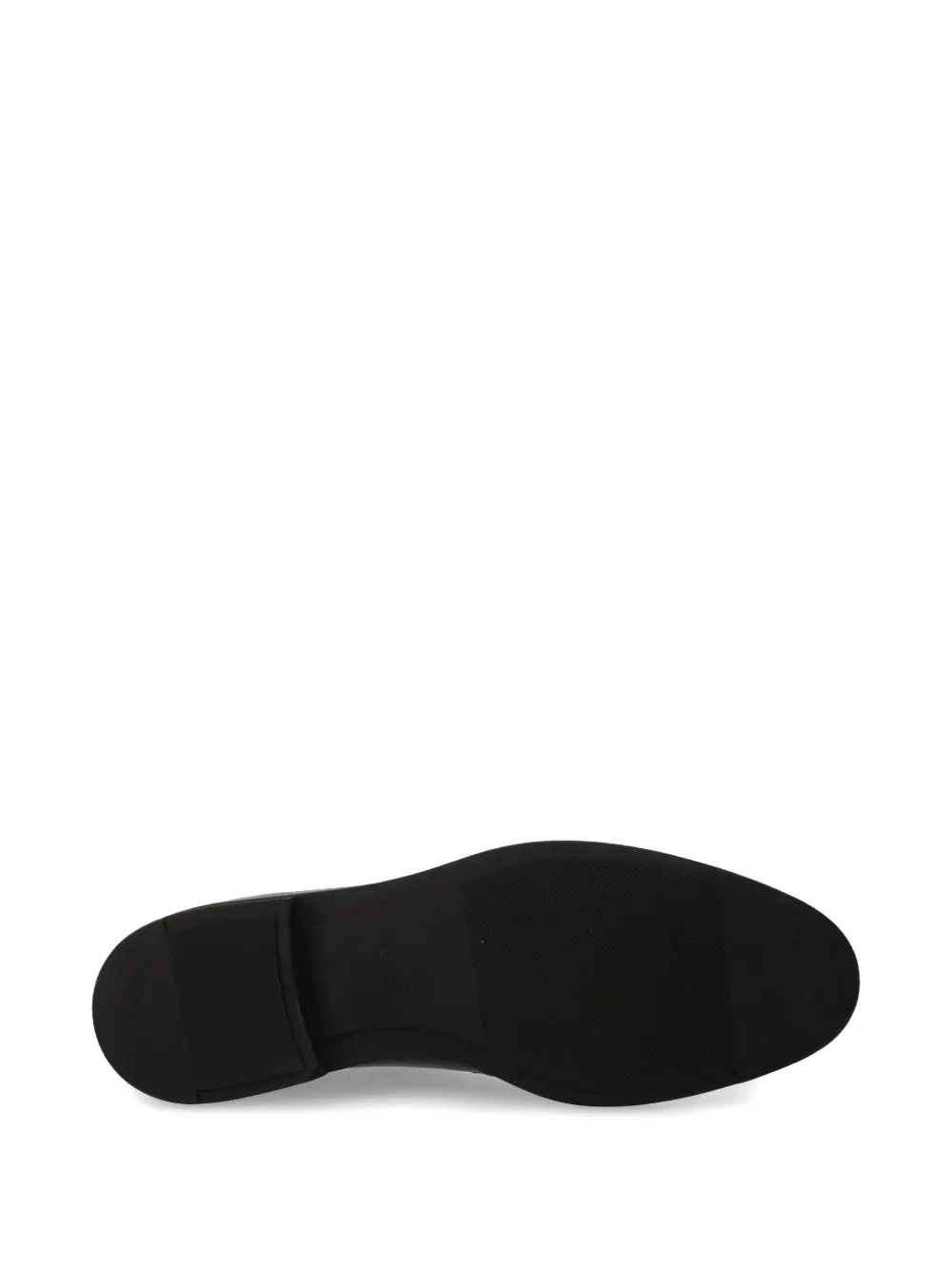 BOSS leather derby shoes Black
