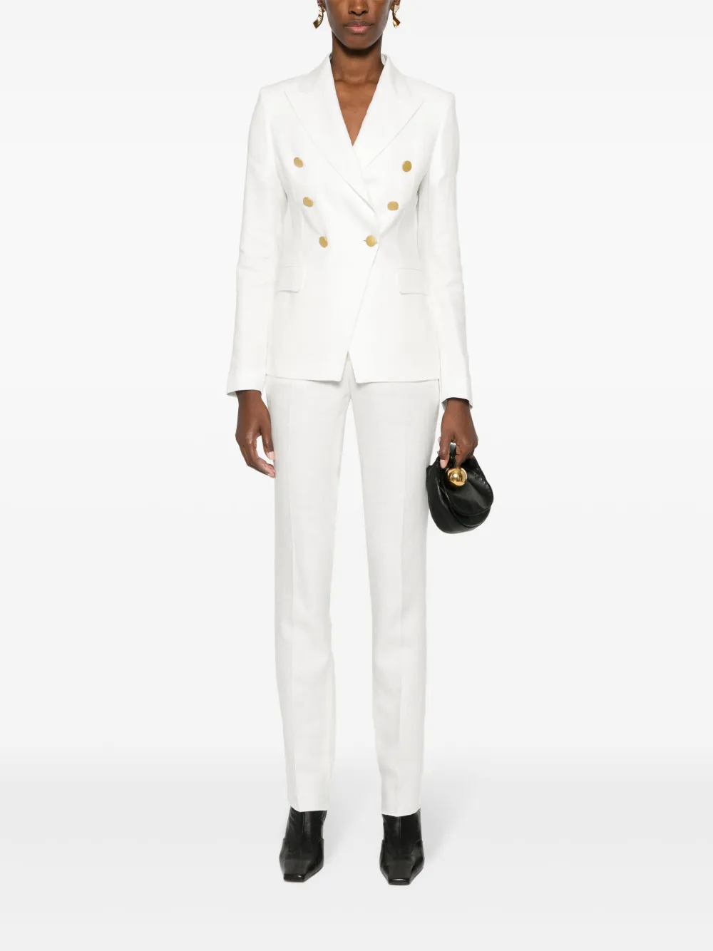 Tagliatore Alicya double-breasted suit - Wit