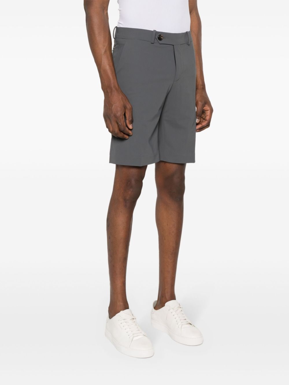 Shop Rrd Revo Logo-appliqué Shorts In Grey