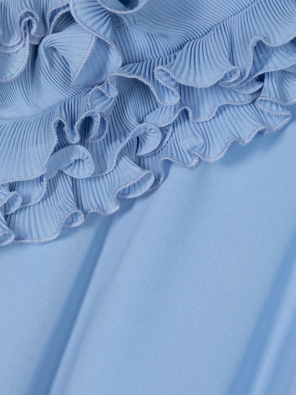 Patrizia Pepe girl Jurk van crêpe Blauw