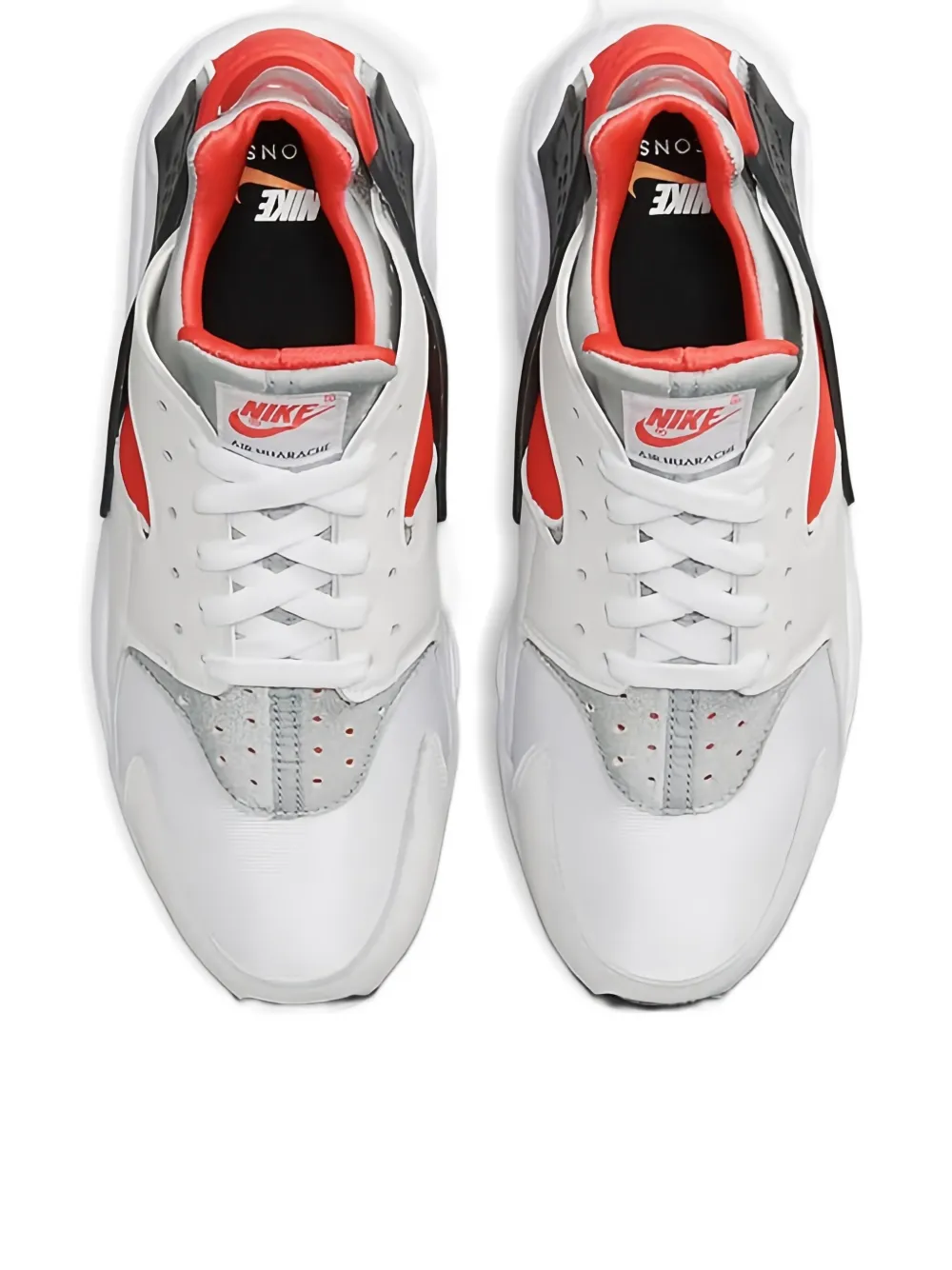 Nike Huarache Run "White Solar Red" sneakers
