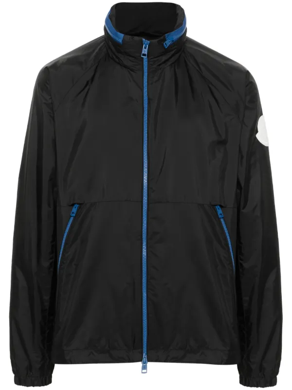 Moncler Octano Lightweight Hooded Jacket Black FARFETCH HK