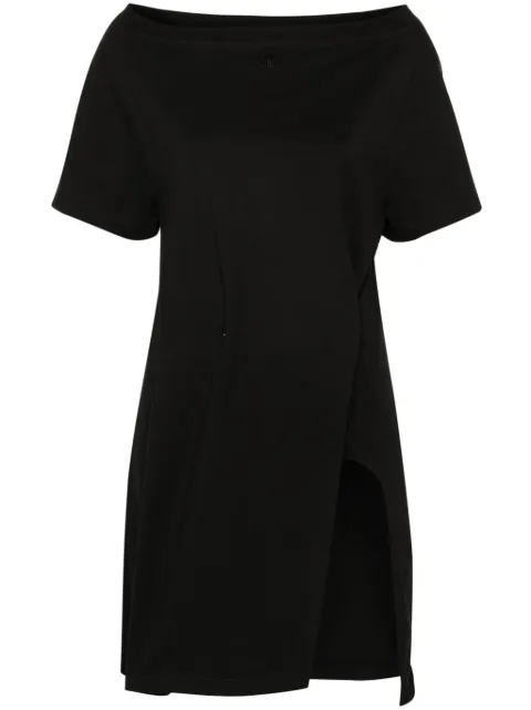 Courrèges asymmetric mini dress 224JRO420JS0107 - 0