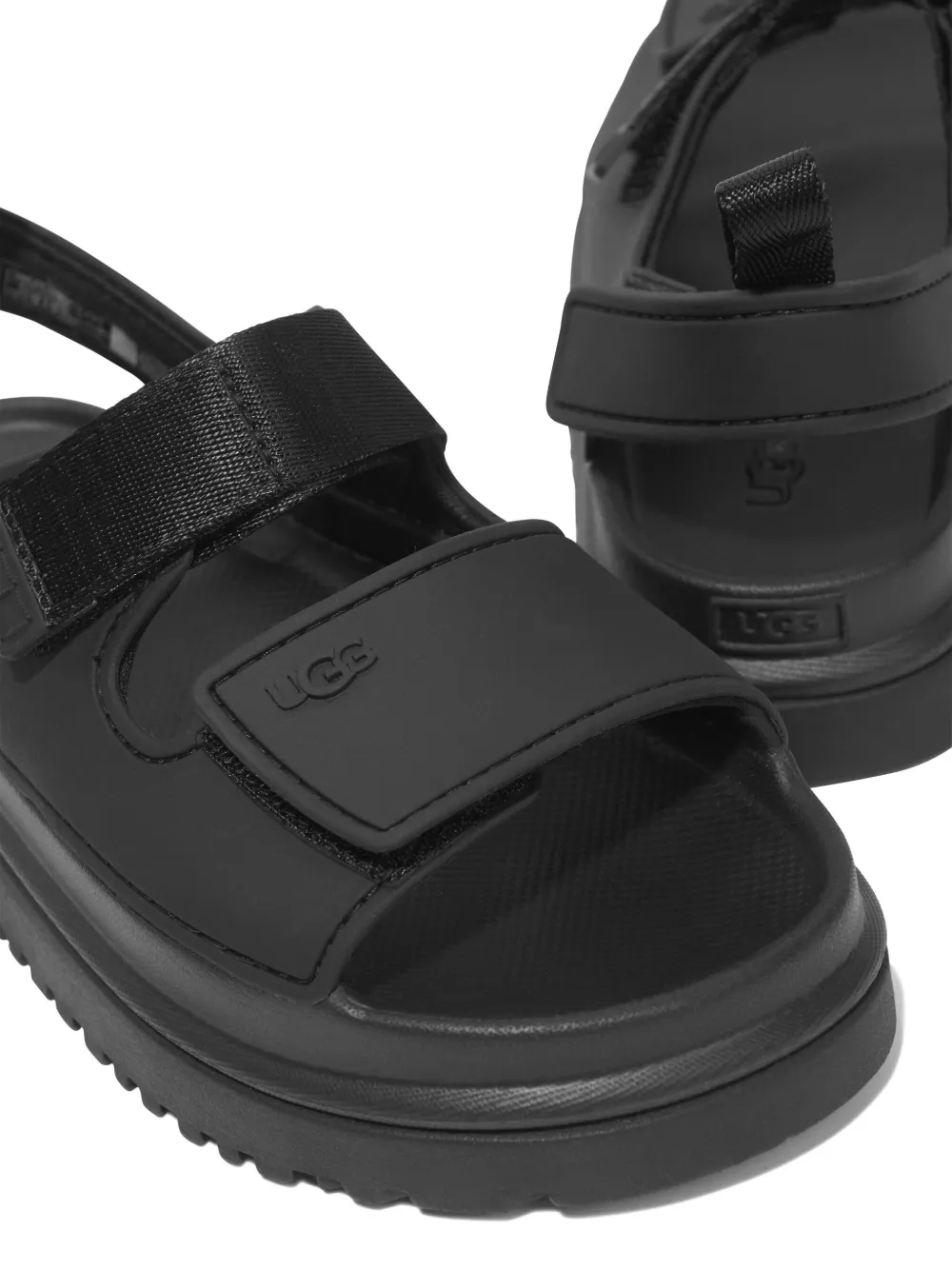 UGG Kids GoldenGlow double-strap sandals Black