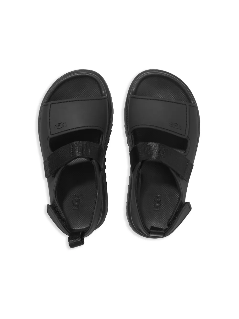 UGG Kids GoldenGlow double-strap sandals Black