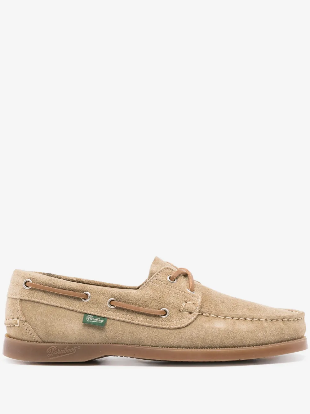 Paraboot suede boat shoes | Neutrals | Image 1