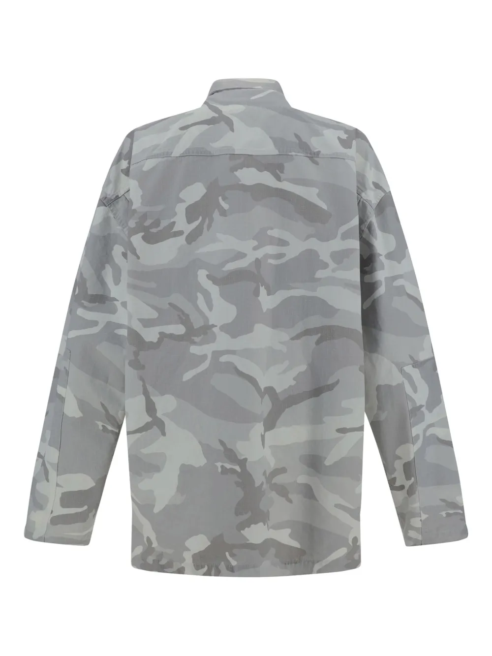 Balenciaga Katoenen shirtjack - Grijs