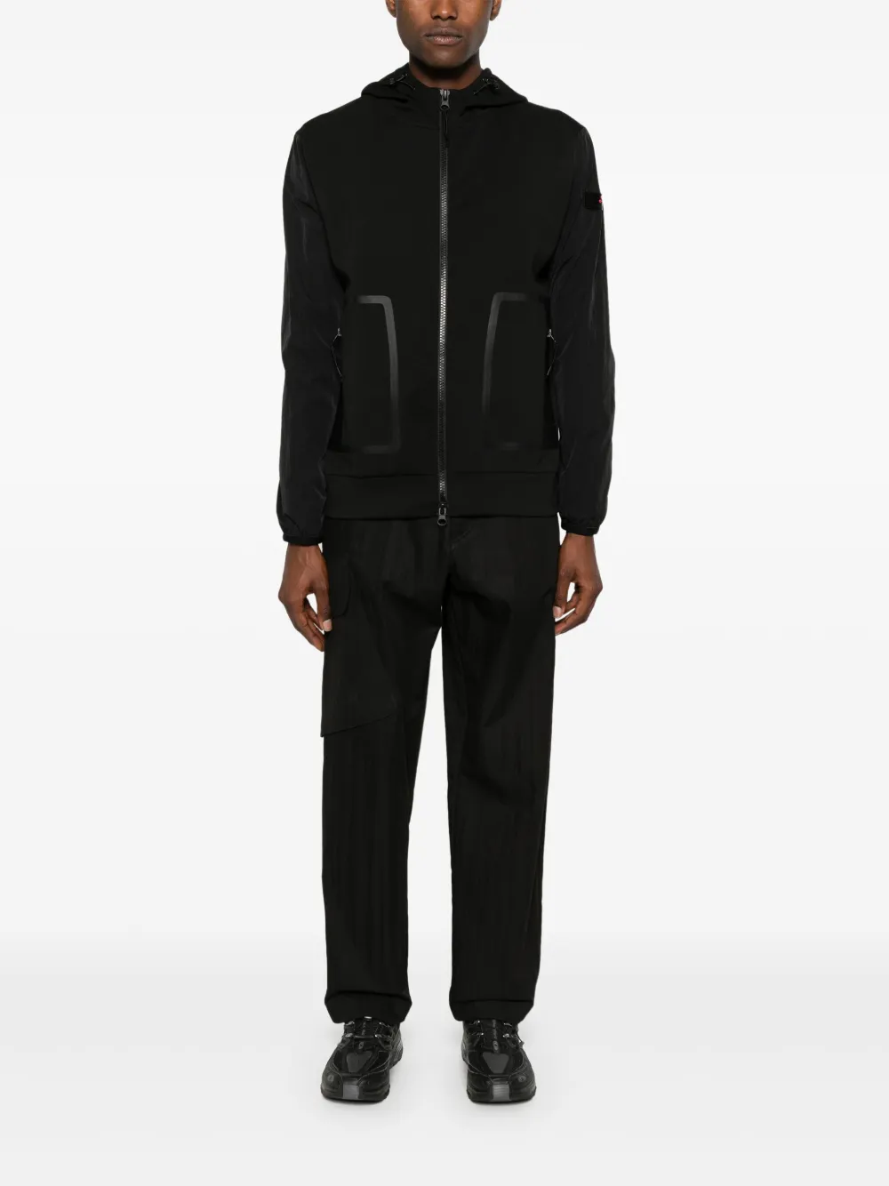 Peuterey Knob Mc Bmat performance jacket - Zwart