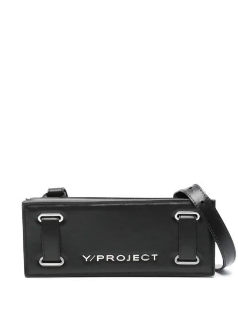 Y/Project logo-lettering cross body bag