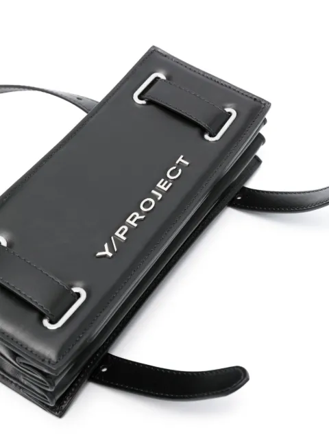 Y/Project logo-lettering cross body bag 620BA002S15 - 3