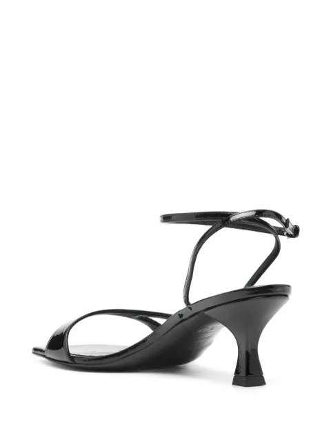 Casadei cut-out patent-leather sandals 1L205X0501TIFFA - 2