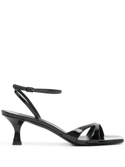 Casadei cut-out patent-leather sandals 1L205X0501TIFFA - 0