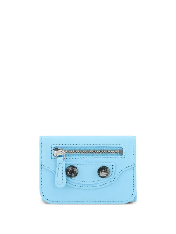 Balenciaga blue wallet sale