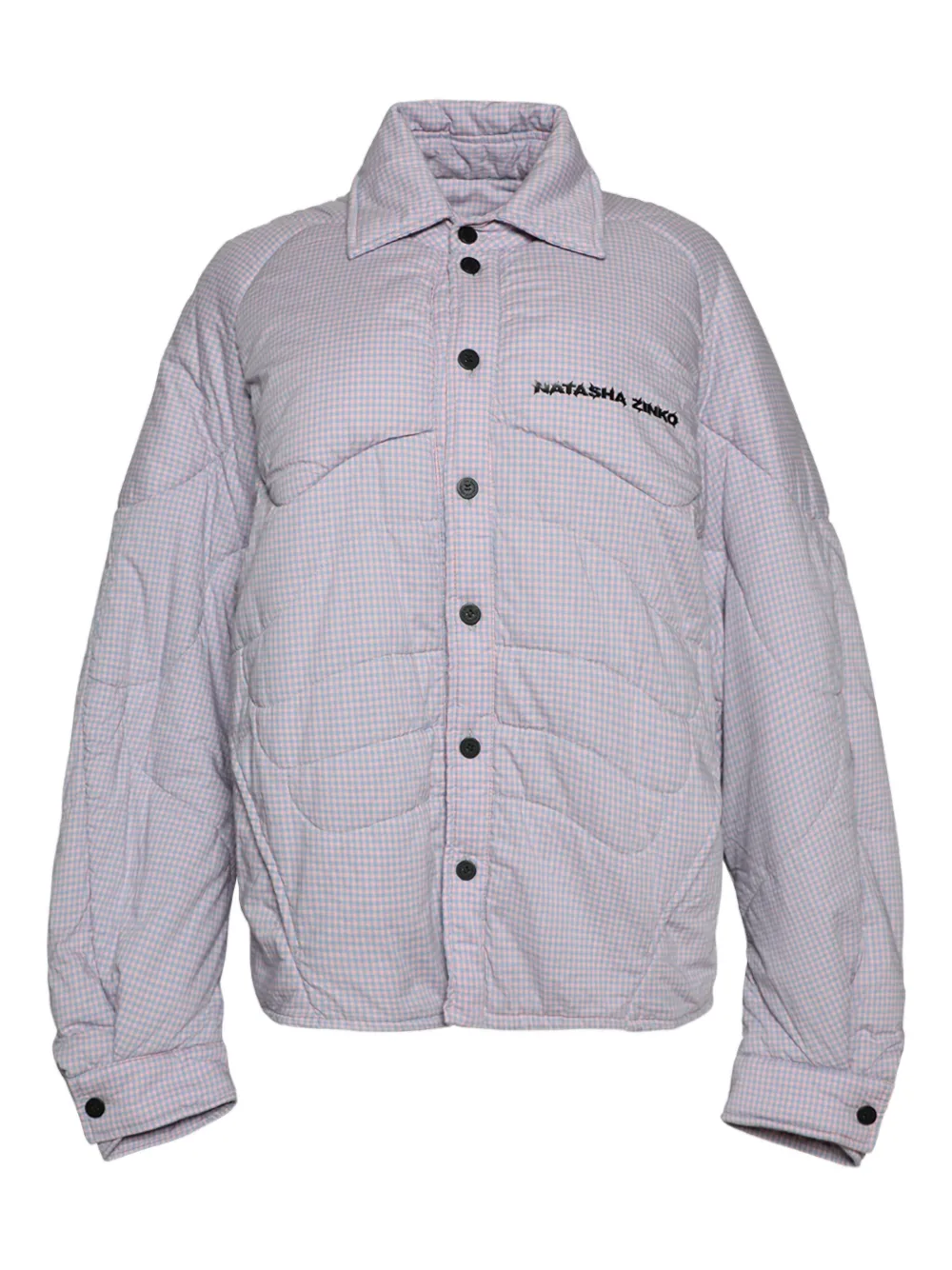 Natasha Zinko cotton quilted jacket Roze